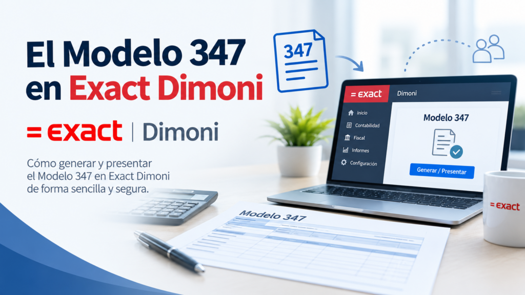 El Modelo 347 en Exact Dimoni